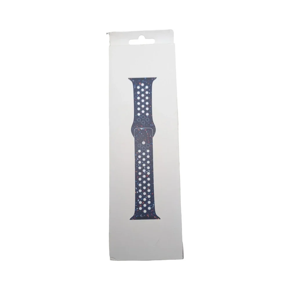 21-M Apple Watch 46mm Blue Ribbon Nike Sport Band M/L *Missing Magnet* Pictures